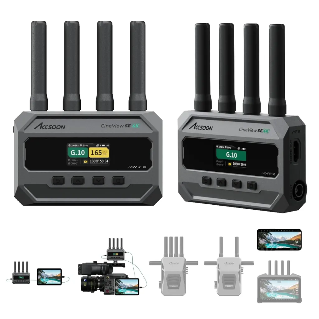 Accsoon CineView SE 4K SDI/HDMI Wireless Video Transmission System
