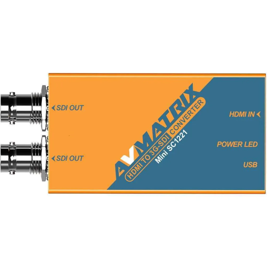 AV Matrix HDMI - SDI Converter with Powersupply