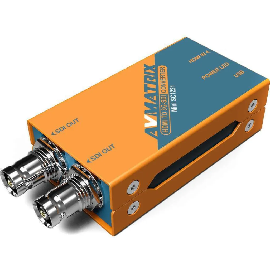 AV Matrix HDMI - SDI Converter with Powersupply