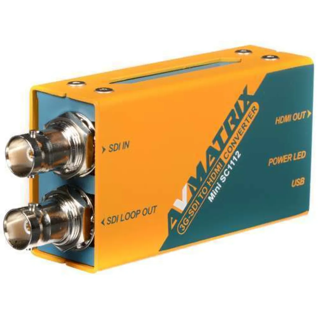 AV Matrix SDI - HDMI Converter with Powersupply