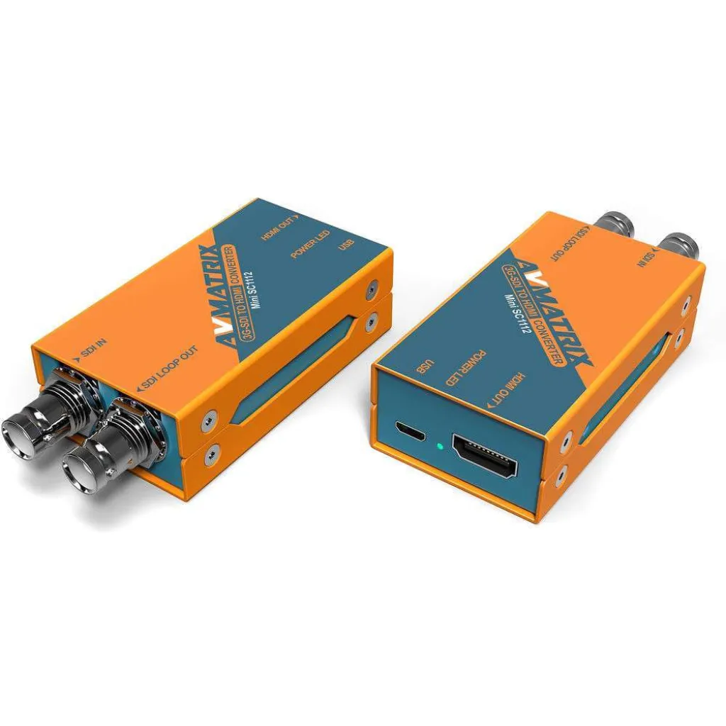 AV Matrix SDI - HDMI Converter with Powersupply