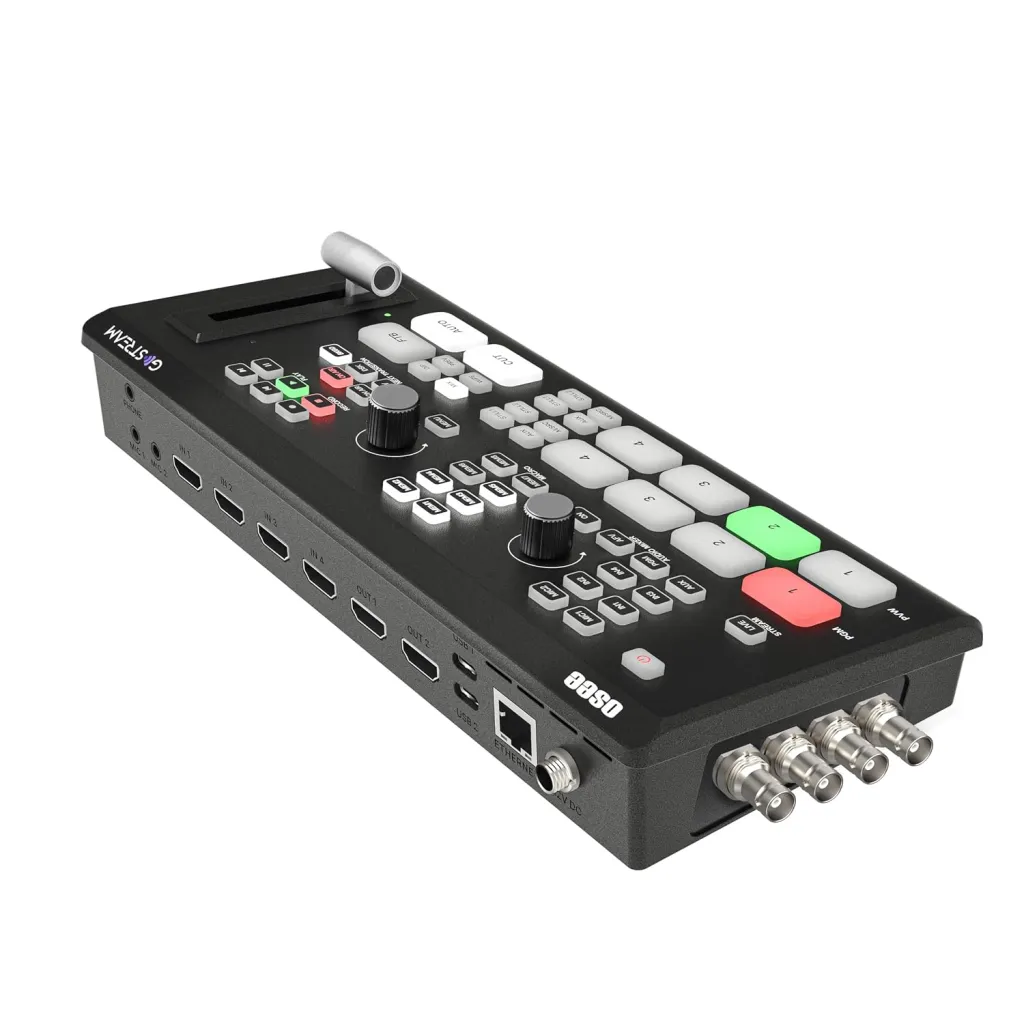 OSEE GoStream Duet SDI/HDMI/NDI|HX Live Stream Video Mixer/Switcher/Recorder