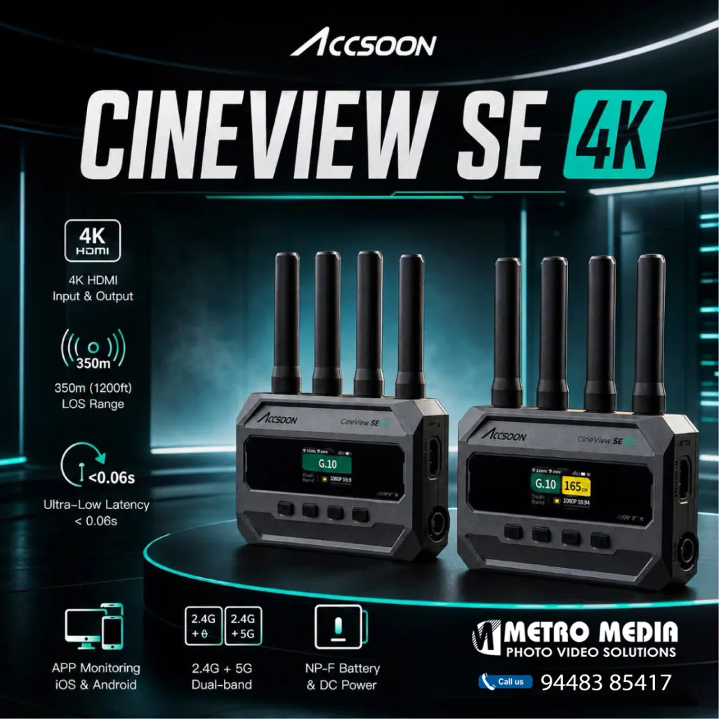 Accsoon CineView SE 4K SDI/HDMI Wireless Video Transmission System