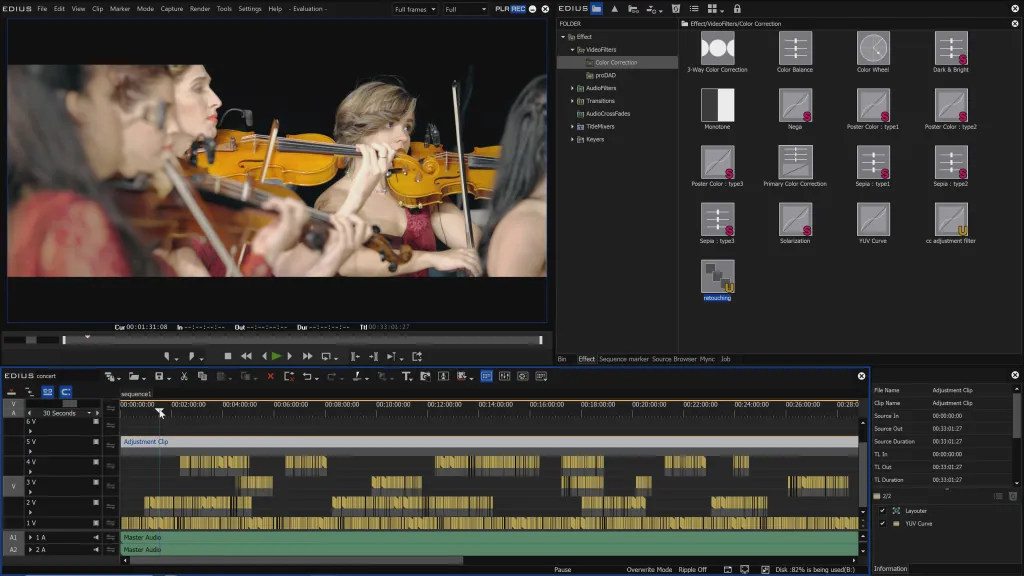 EDIUS 11 Workgroup (Full & Commercial Version)