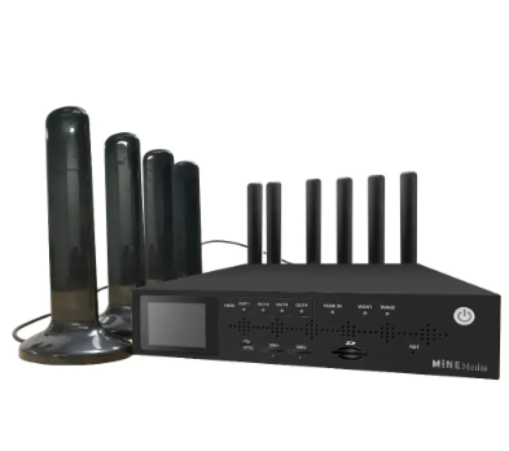MiNE Media A320H 8K 5G Bonding Video Decoder