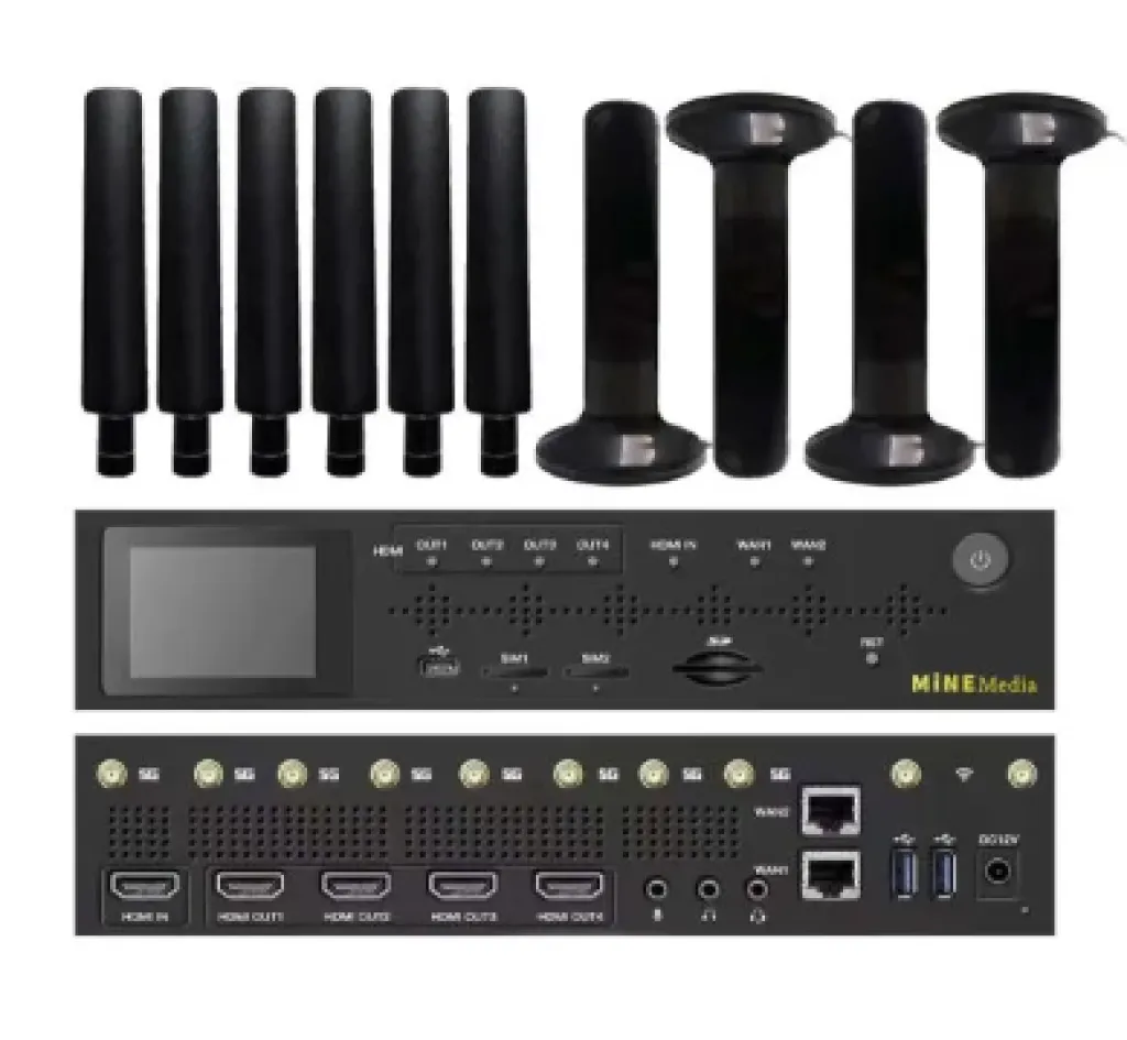 MiNE Media A320H 8K 5G Bonding Video Decoder