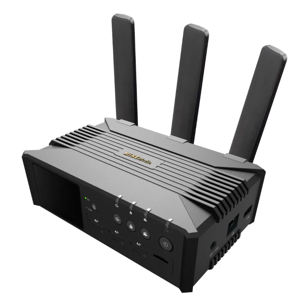 Mine Q8S 4G Live Bonding Video Encoder for Outdoor Streaming
