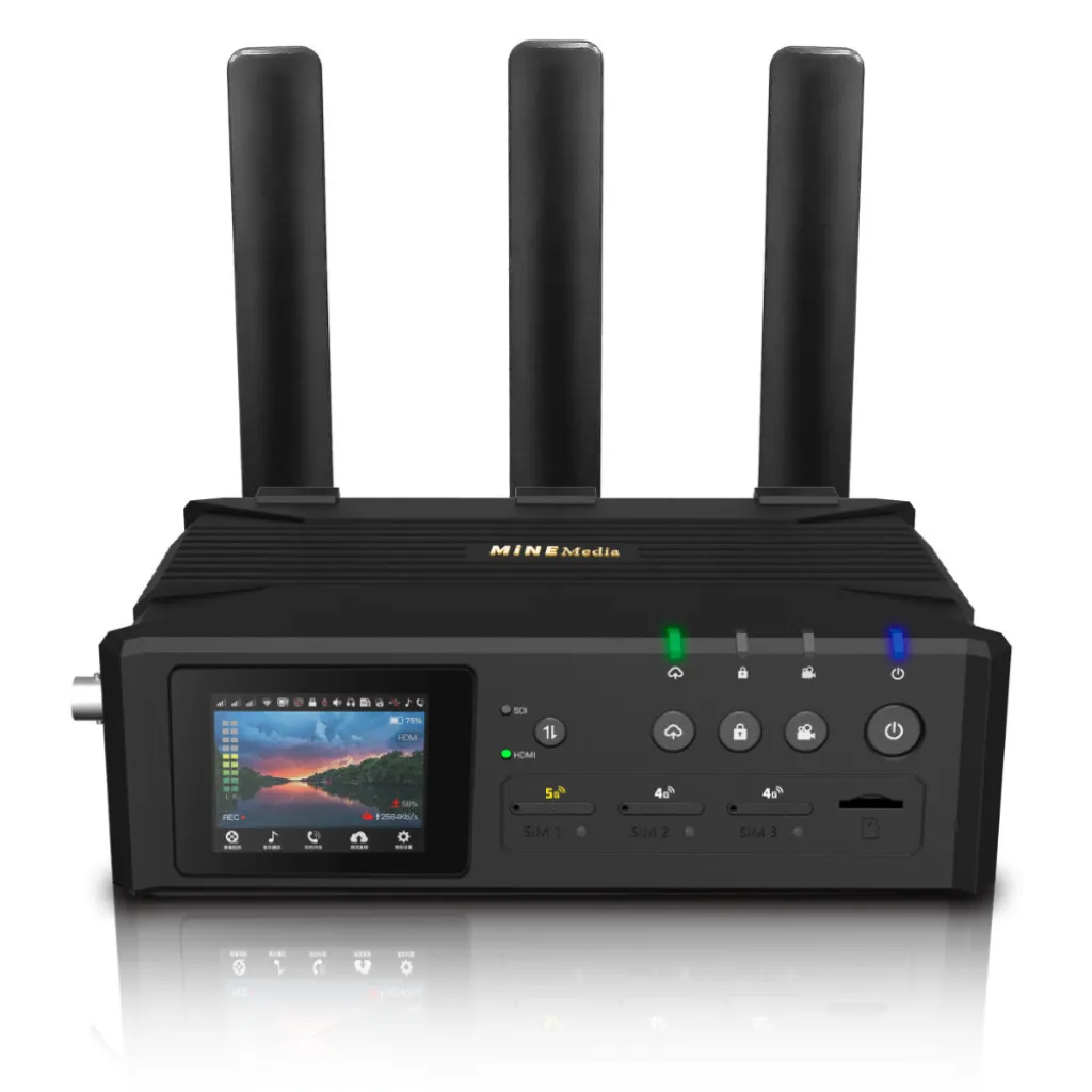 Mine Q8S 5G Bonding Video Encoder for outdoor live streaming