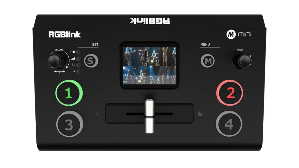 RGBlink Mini V3 Video Mixer Switcher for Live Streaming
