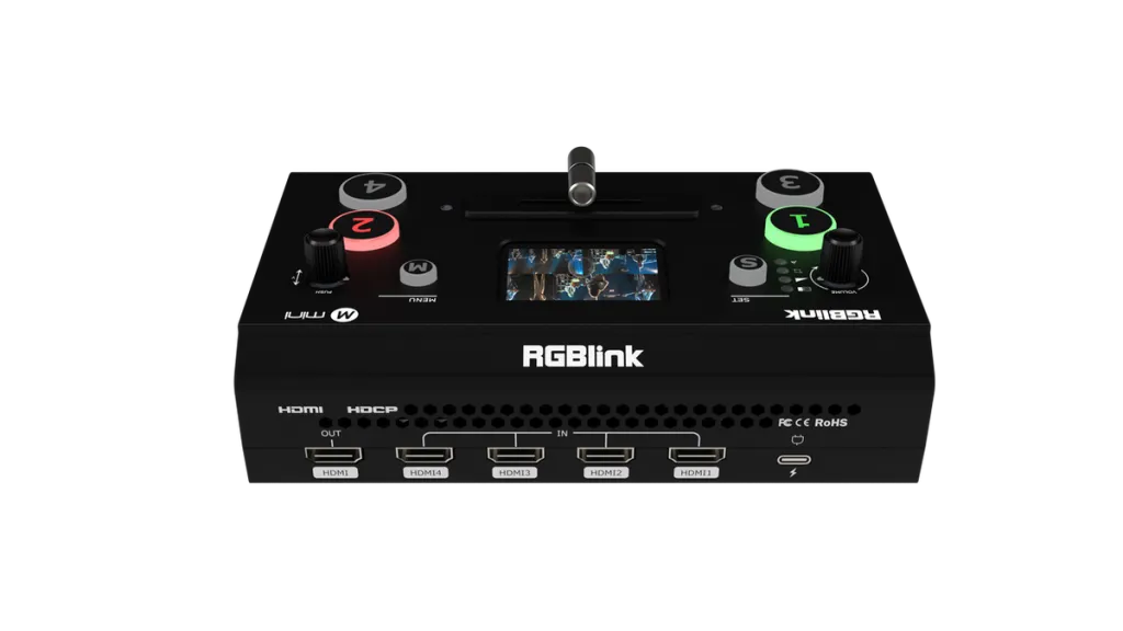 RGBlink Mini V3 Video Mixer Switcher for Live Streaming