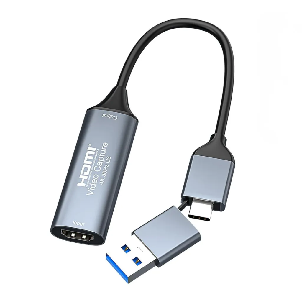 VIDEOCAST HDMI HD Video Capture Card Device for live streaming