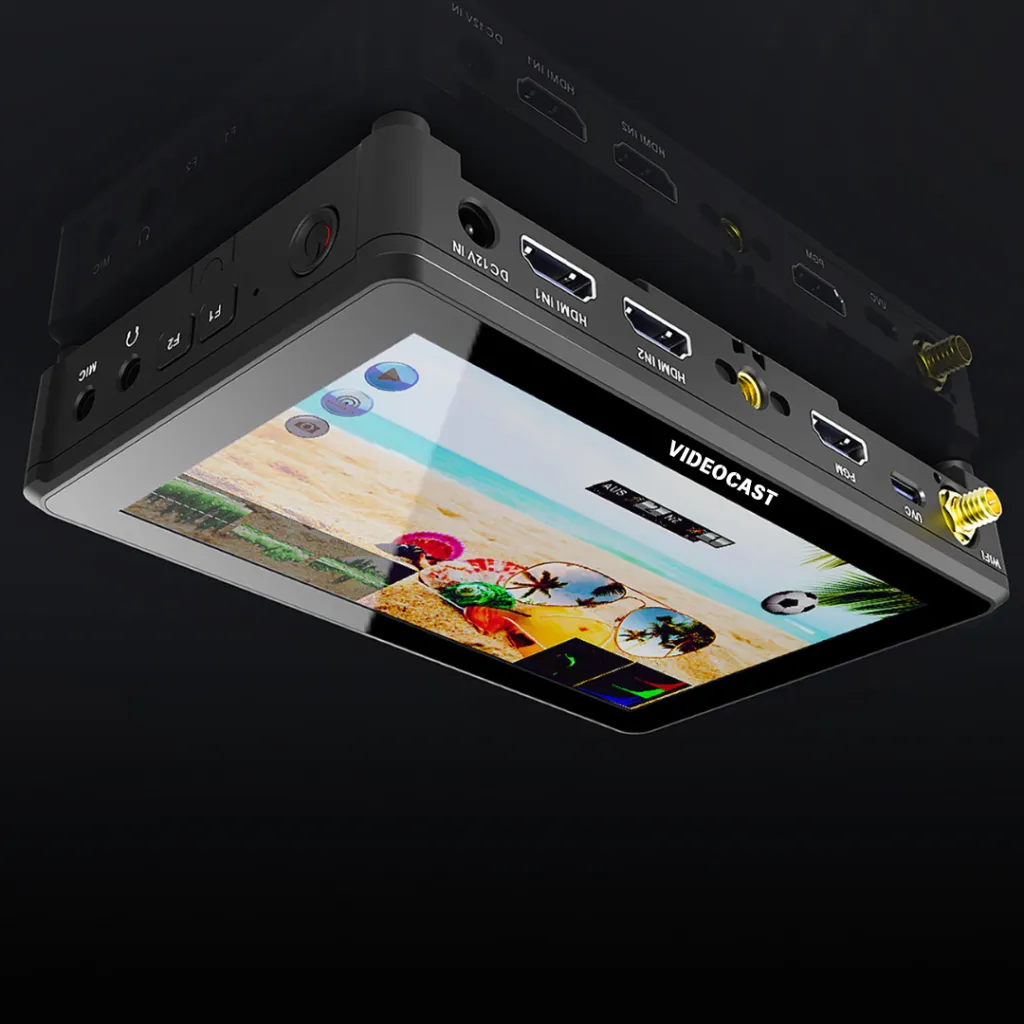 VIDEOCAST V5 Video Switcher Mixer for Live Streaming