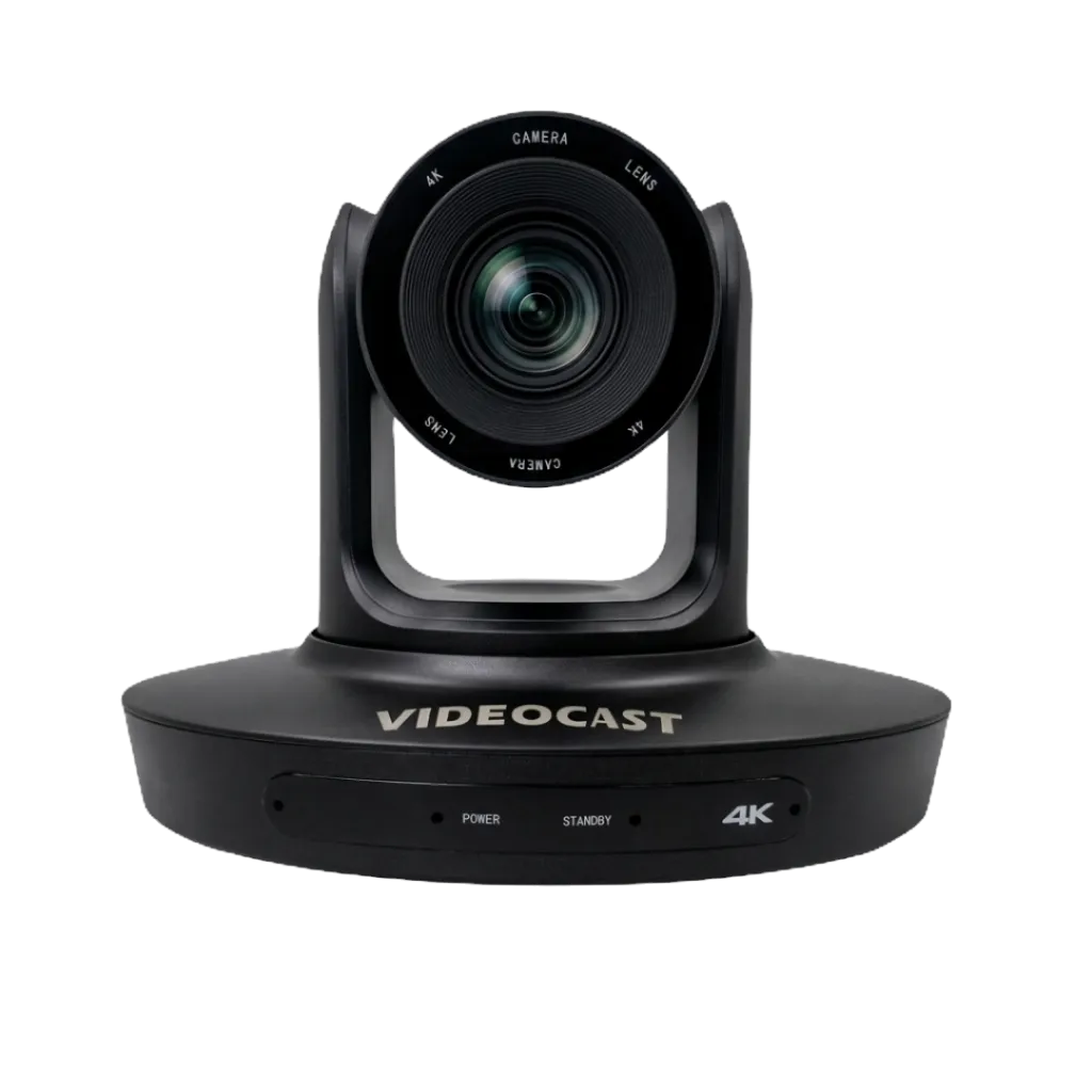 VIDEOCAST VC90A 10X 4K AI Tracking PTZ Camera for Online Teaching, Worship etc