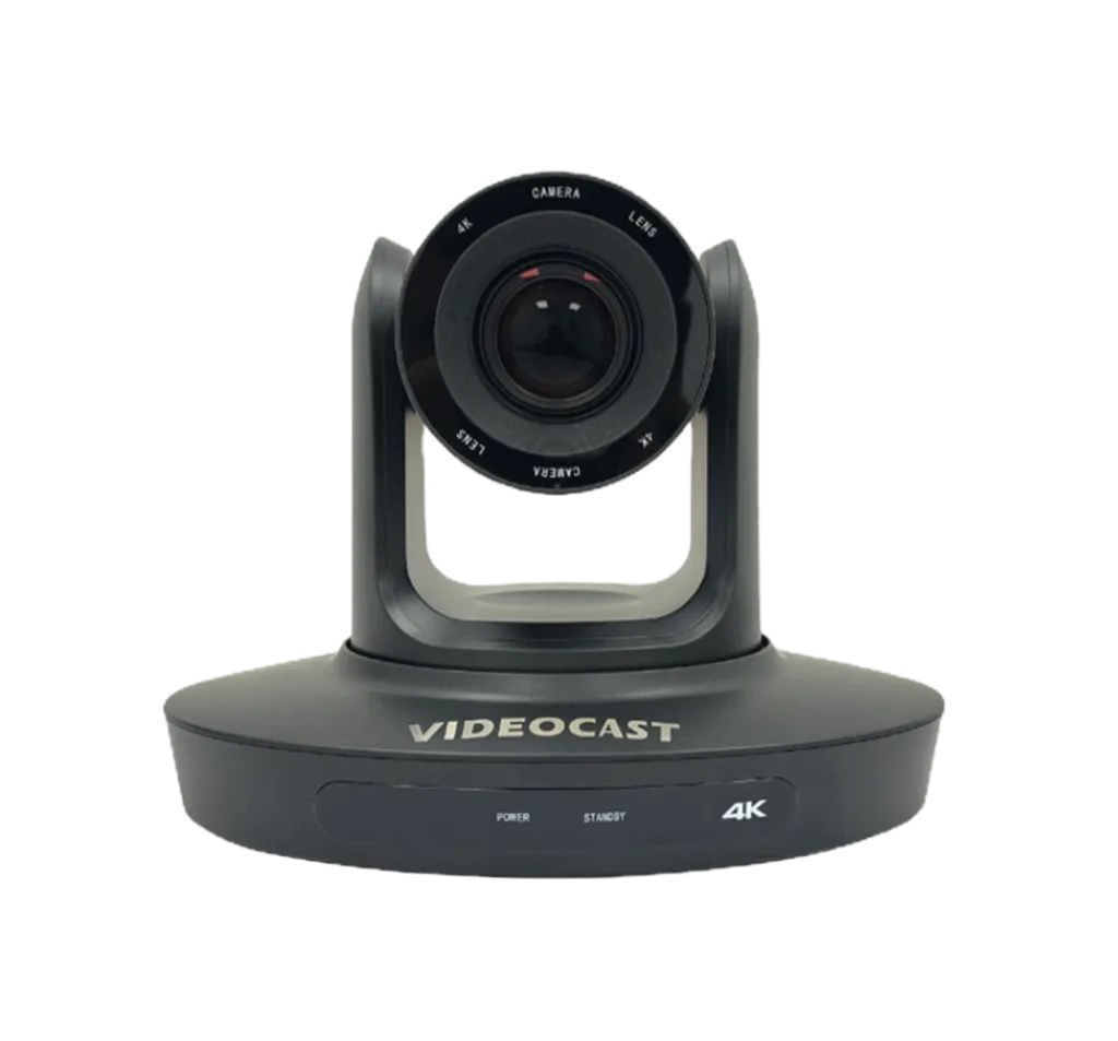 VIDEOCAST VC90A 10X 4K AI Tracking PTZ Camera for Online Teaching, Worship etc