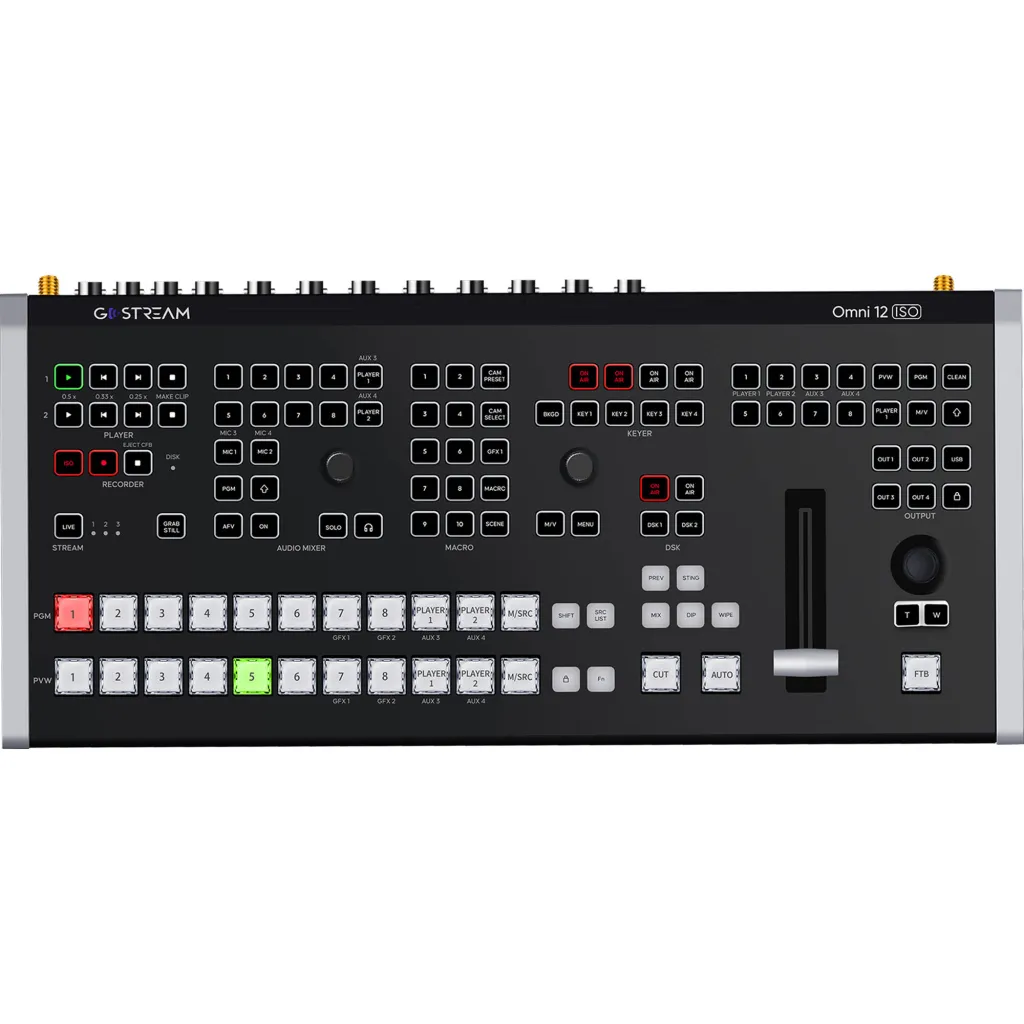 OSEE GoStream Omni 12 ISO – 12-Channel Professional Live Stream Switcher